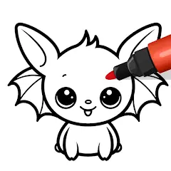 Coloring Page ASMR Drawing